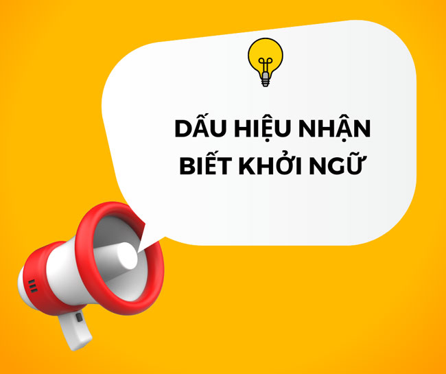 Dấu hiệu nhận biết khởi ngữ