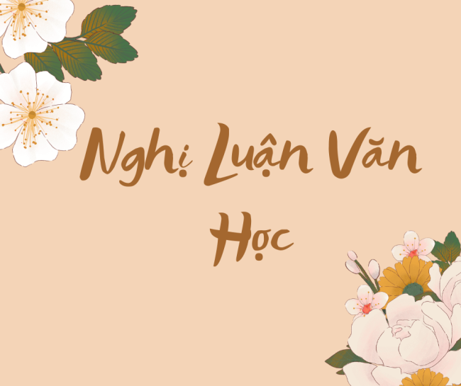 Nghị luận văn học