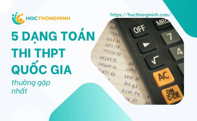 dạng toán thi thpt quốc gia