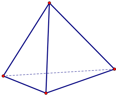 hình chóp tam giác
