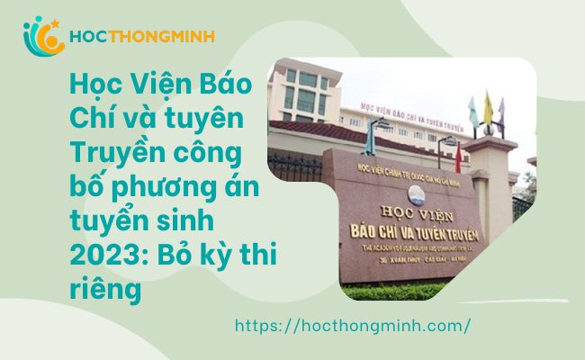 học viện báo chí tuyển sinh