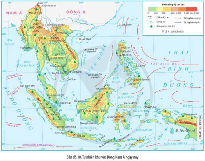 Hình ảnh tổng quát của Đông Nam Á