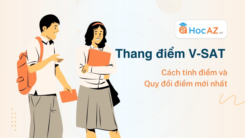 Thang điểm V-SAT, Cách tính điểm, Quy đổi điểm mới nhất năm 2026